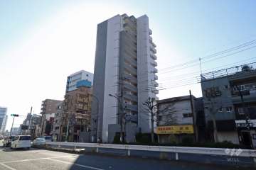 メインステージ蒲田5の外観(北西側から)