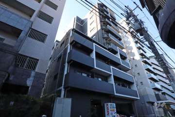 ステージグランデ蒲田アジールコートの外観(東側から)