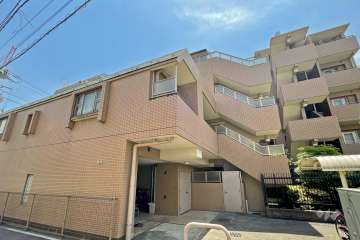 ガーデンホーム久が原の外観（北西側から）