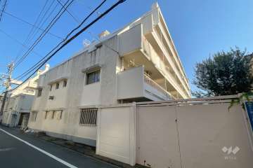 久が原ハイム南棟の外観（南西側から）