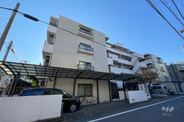 パレドール石川台の外観（北西側から）