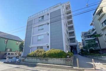 雪ヶ谷第2コーポラスの外観（北東側から）