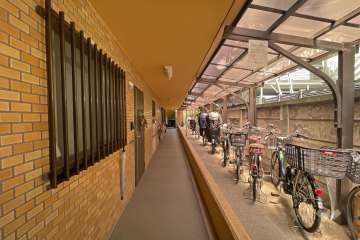 共用廊下、駐輪場