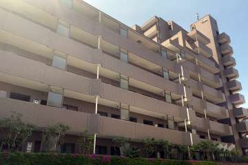 藤和シティホームズ雪が谷の外観（北東側から）