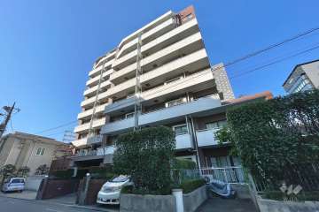 シーアイマンション雪が谷の外観（北東側から）　　