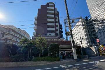 シーアイマンション雪が谷の外観（北西側から）　　