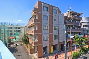 プログレス洗足池の外観(南西側から)