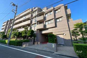 ナイスアーバン洗足池公園の外観（北東側から）