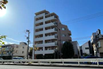 エルヴィエントアース大森山王の外観（北東側から）