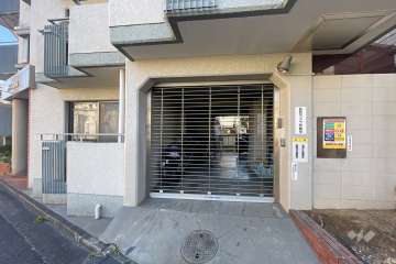駐輪場の出入り口