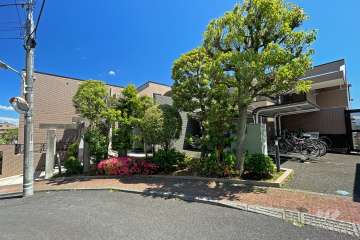 マイキャッスル大森山王西の外観（北西側から）