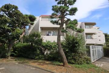 マンション南馬込台の外観(西側から)