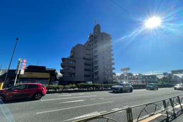 ドムール南馬込の外観（北西側から）