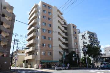 アドバンスシティ大森の外観（南東側から）