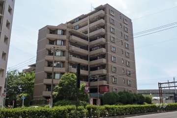 クレストフォルム南馬込の外観（北西側から）