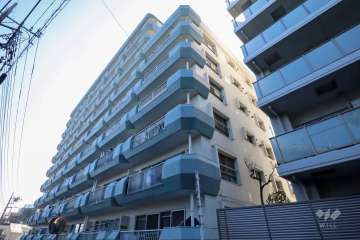 ライオンズマンション馬込の外観(東側から)