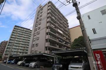 グランイーグル多摩川緑地２の外観（南西側から）