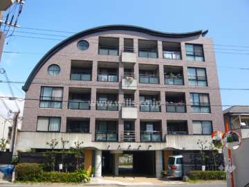 ネオ・ディ甲子園花園の外観（南側から）