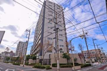 イニシア大田六郷テラスの外観(南東側から)