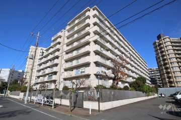 エンゼルハイム南六郷第2の外観（南西側から）