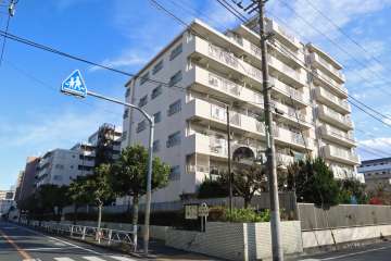 エンゼルハイム南六郷第2の外観（北西側から）