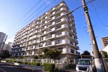南六郷第1スカイハイツの外観(南東側から)