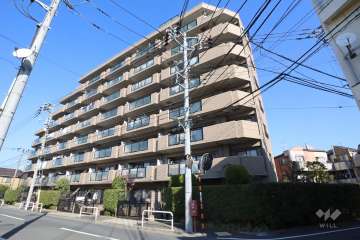 エンゼルハイム南六郷第５の外観(南側から)