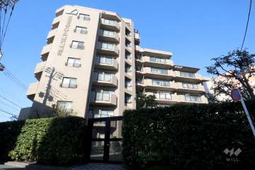 エンゼルハイム南六郷第５の外観(東側から)