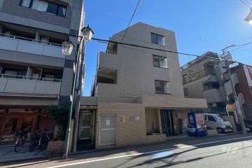 エヴェナール南六郷の外観（北側から）