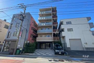 プレールドゥーク南六郷の外観（北東側から）