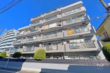 エンゼルハイム萩中の外観（南東側から）