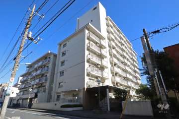 シティコープ萩中の外観（南西側から）