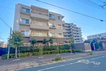 グリーンブリーズ萩中公園パークウイングの外観（北東側から）