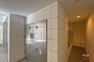 共用ポストと宅配ボックス