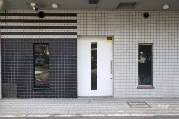 駐輪場の出入り口