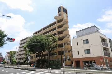 ヴェラハイツ洗足の外観(北側から)