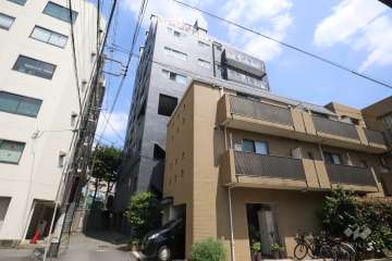 マンション千束苑の外観(西側から)　　