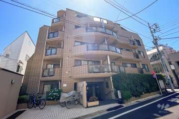 朝日プラザ大岡山の外観（北西側から）