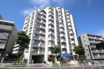 パール馬込の外観(南西側から)