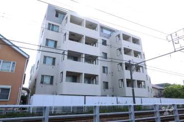 ディアステージ雪が谷大塚の外観(南東側から)　