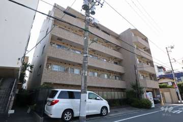 ステージグランデ田園調布の外観(東側から)