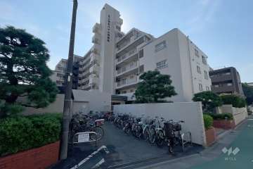 エンゼルハイム梅屋敷の外観（北東側から）