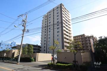 イニシア多摩川の外観（北西側から）