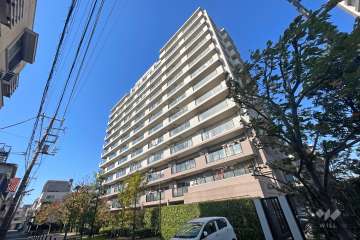 グランイーグル多摩川スカイガーデンの外観（南東側から）