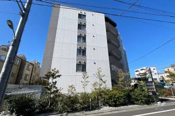 ジェノヴィア本羽田スカイガーデンの外観（東側から）