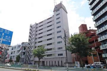 ニックハイム武蔵新田の外観(北西側から)