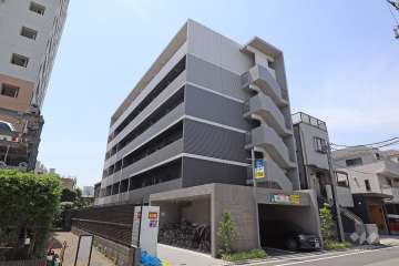 アゼスト矢口渡の外観（北東側から）