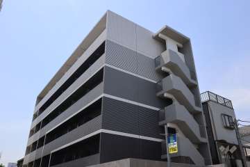 アゼスト矢口渡の外観（北東側から）