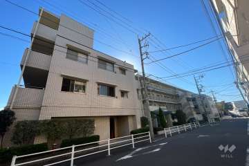 クリオ多摩川ラ・モードの外観(北東側から)