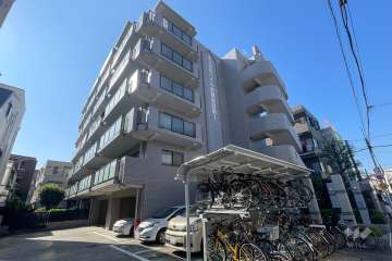 エンゼルハイム武蔵新田第１の外観（北東側から）　